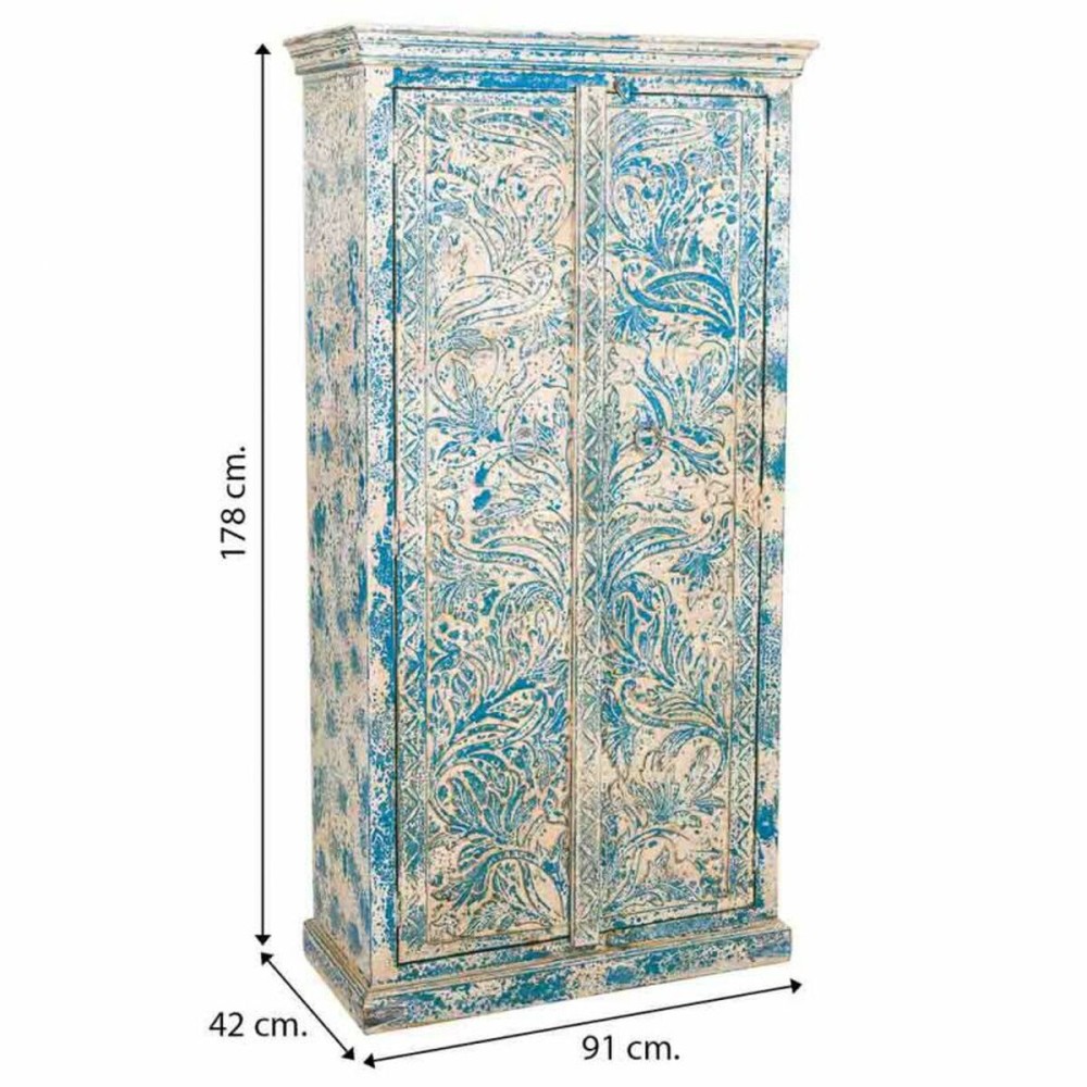 Armoire Alexandra House Living Bois de manguier 42 x 178 x 91 cm