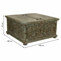 Chest Alexandra House Living Iron Mango wood 100 x 47 x 100 cm