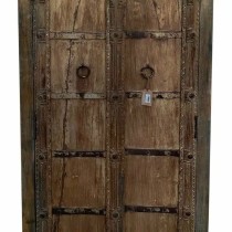 Cupboard Alexandra House Living Brown polystyrene Mango wood 43 x 188 x 91 cm