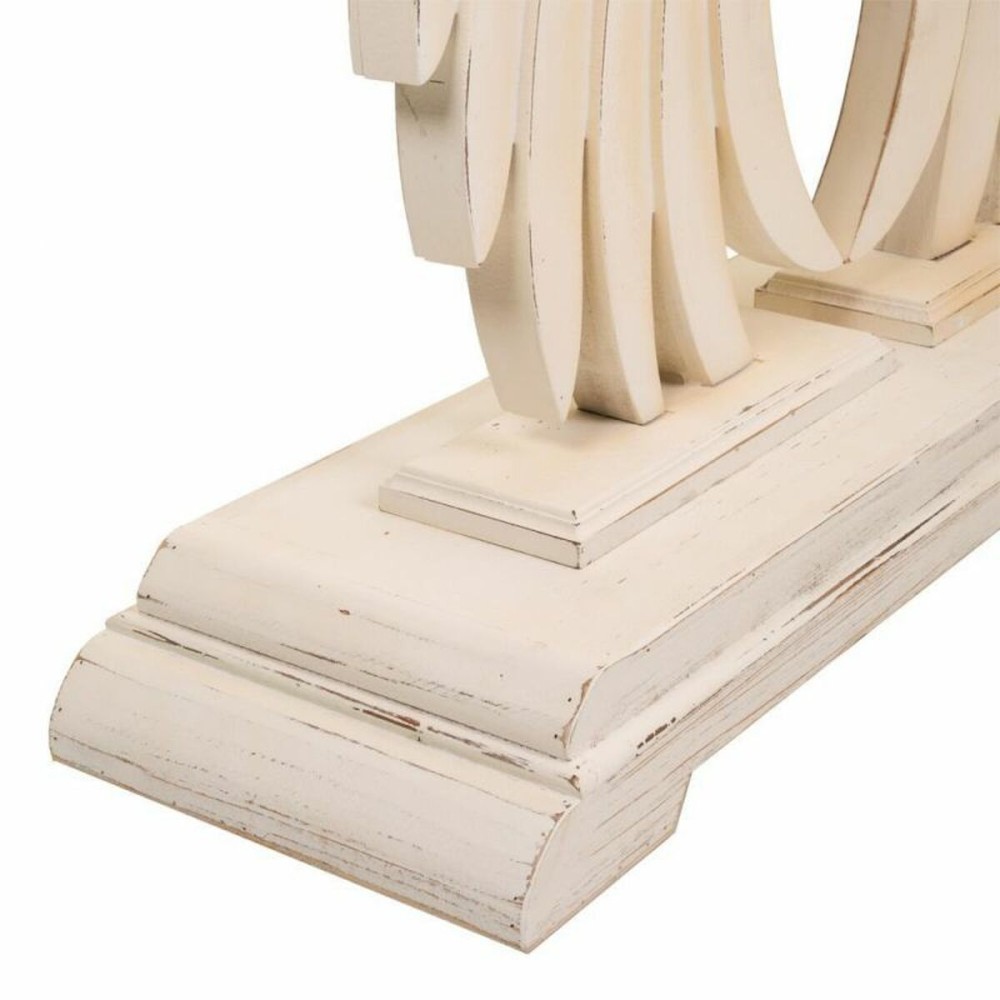 Meuble d'Entrée Alexandra House Living Blanc Bois d'épicéa Bois MDF 40 x 101 x 150 cm