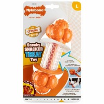 Beißring für Hunde Nylabone Orange Bacon Künstlicher L