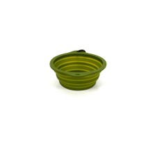 Folding Pet Bowl Gloria Green Silicone Aluminium 550 ml