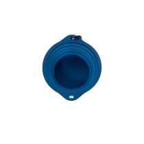 Gamelle Pliable pour Animaux Domestiques Gloria Bleu Silicone Aluminium 550 ml