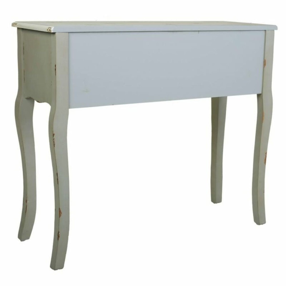 Meuble d'Entrée avec Tiroirs Alexandra House Living Gris Rotin Bois d'épicéa Bois MDF 33 x 77 x 90 cm