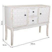 Hall Table with Drawers Alexandra House Living White Fir wood MDF Wood 36 x 82 x 108 cm