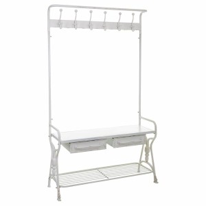 Hall Alexandra House Living White Iron 39 x 183 x 104 cm