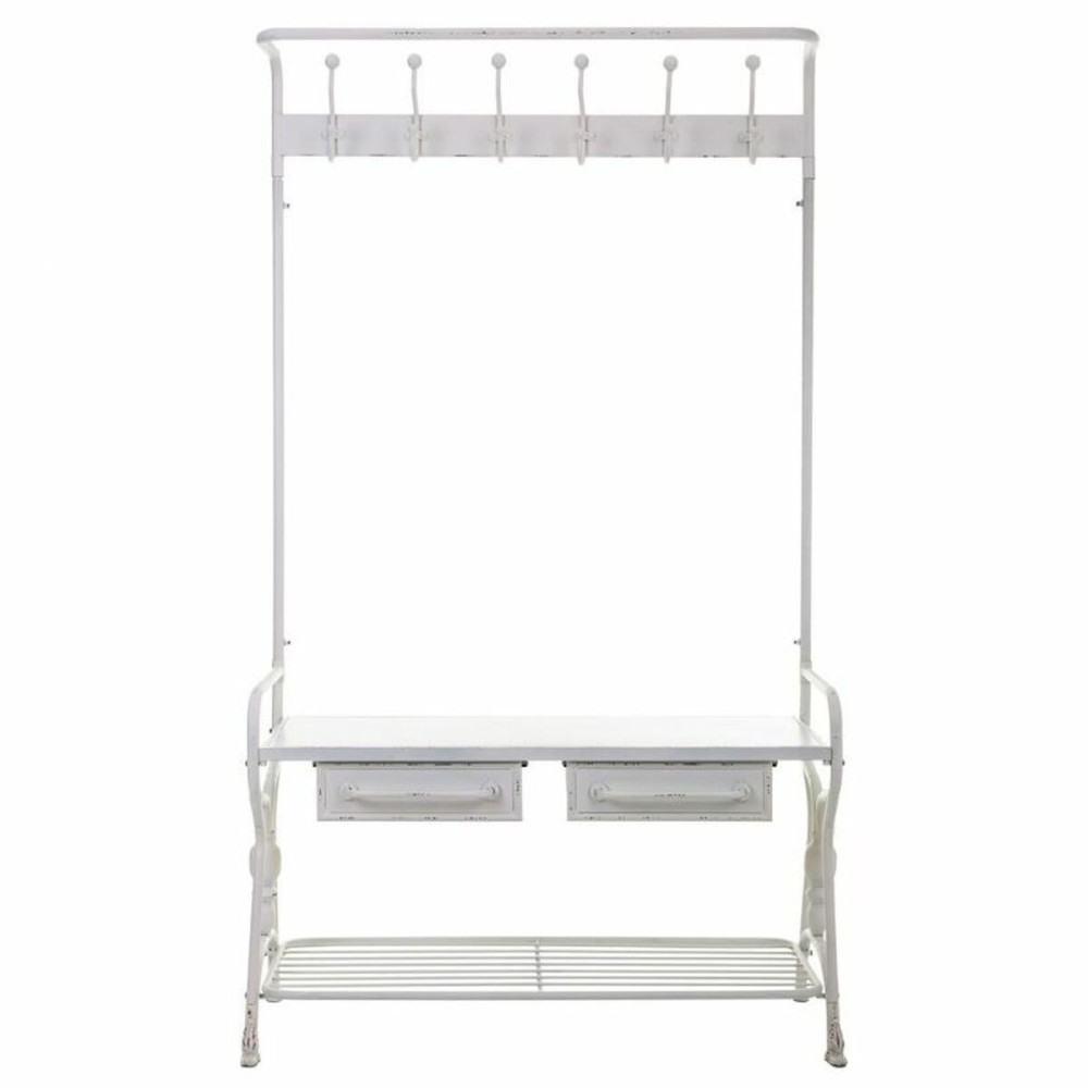 Hall Alexandra House Living White Iron 39 x 183 x 104 cm