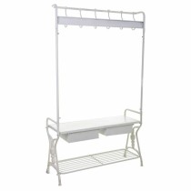 Hall Alexandra House Living White Iron 39 x 183 x 104 cm