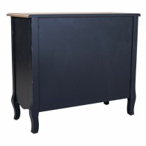 Meuble d'Entrée avec Tiroirs Alexandra House Living Noir verre Bois d'épicéa Bois MDF 36 x 72 x 83 cm