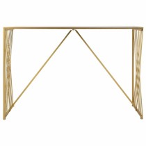 Eingangsbereich Alexandra House Living Gold Eisen Spiegel Holz MDF 40 x 80 x 120 cm