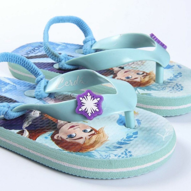 Flip Flops für Kinder Frozen Blau