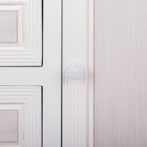 Meuble d'Entrée avec Tiroirs Alexandra House Living Blanc Bois MDF 32 x 84 x 66 cm