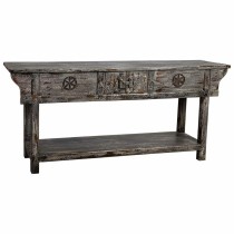 Hall Table with Drawers Alexandra House Living Blue Mango wood 45 x 80 x 181 cm