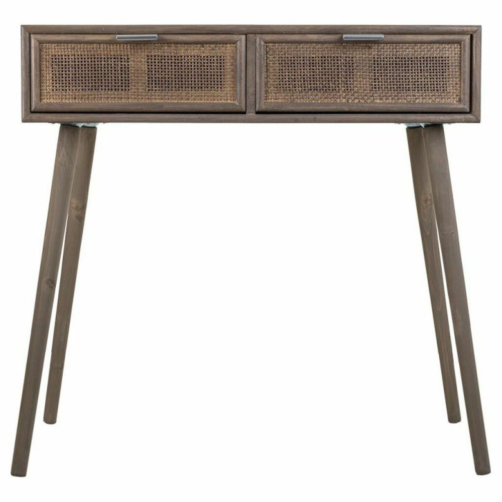 Hall Table with Drawers Alexandra House Living Grey Pine MDF Wood 42 x 79 x 80 cm