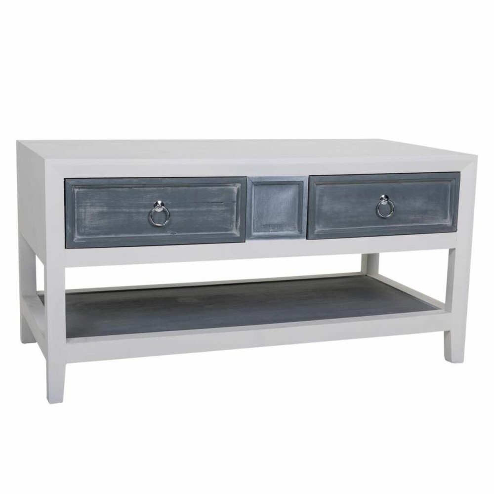 Centre Table Alexandra House Living White Grey Fir wood MDF Wood 51 x 53 x 104 cm