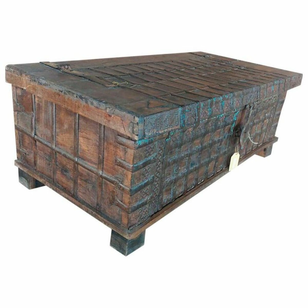 Chest Alexandra House Living Brown Iron Acacia Mango wood 58 x 45 x 117 cm