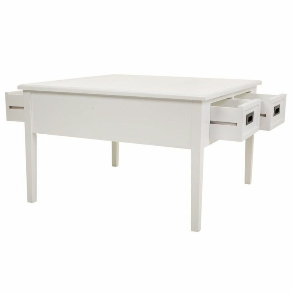 Centre Table Alexandra House Living White Pinewood MDF Wood 80 x 50 x 80 cm