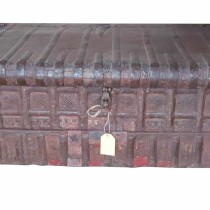 Chest Alexandra House Living Brown Iron Acacia Mango wood 72 x 47 x 130 cm