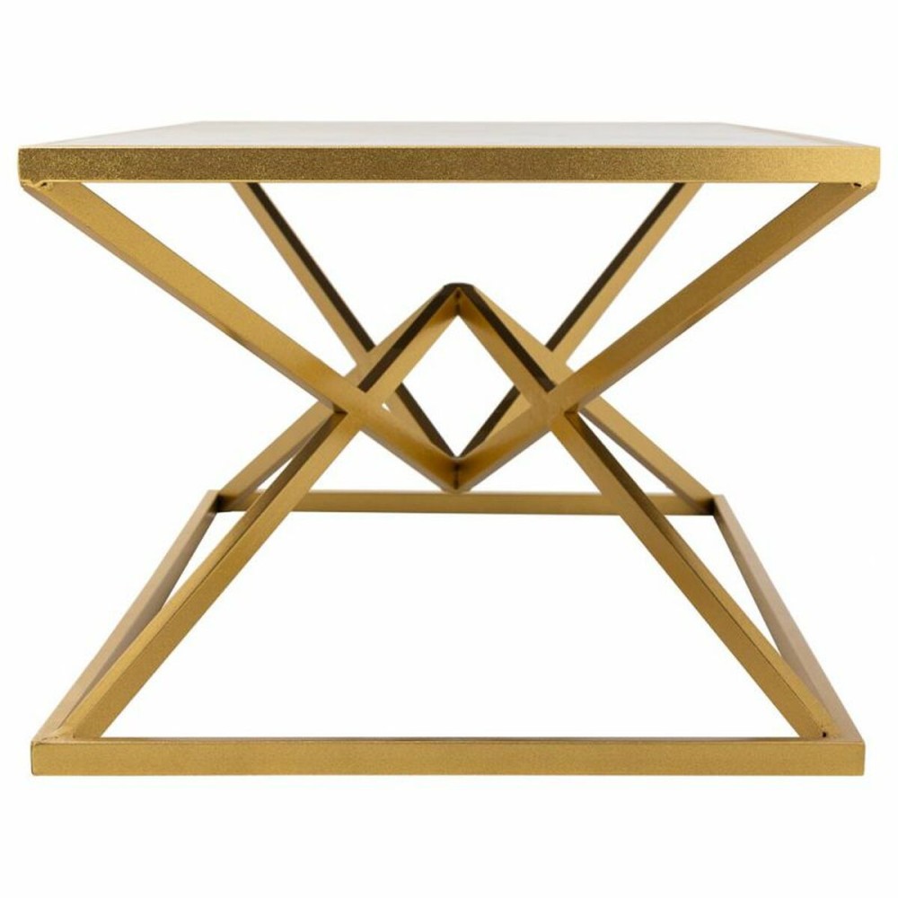 Centre Table Alexandra House Living Gold Metal Paper Iron MDF Wood 60 x 45 x 110 cm