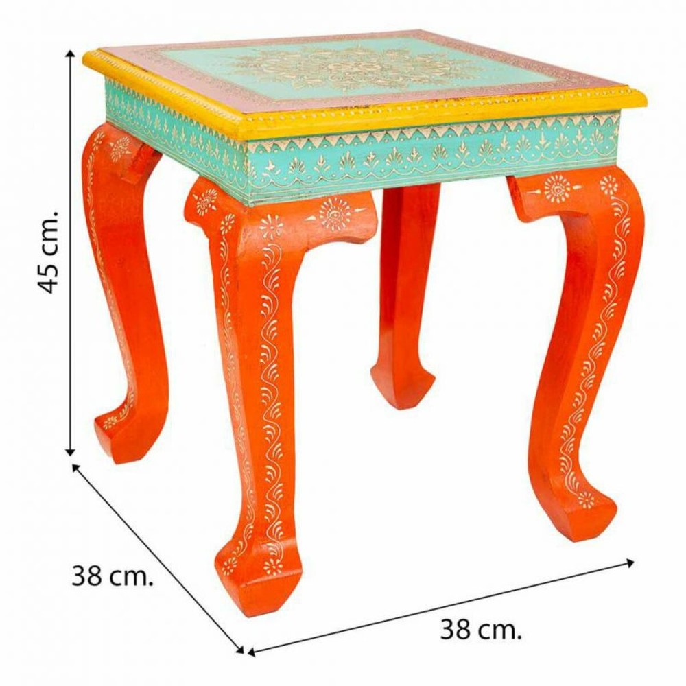 Centre Table Alexandra House Living Mango wood MDF Wood 38 x 45 x 38 cm