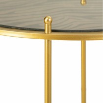 Set of 3 tables Alexandra House Living Gold 53 x 60 x 53 cm