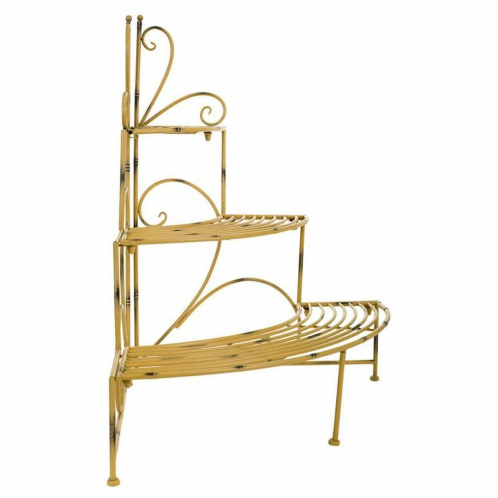 Corner Shelves Alexandra House Living Yellow 58 x 83 x 82 cm