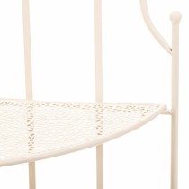 Corner Shelves Alexandra House Living White Metal Iron Ironwork 30 x 38 x 30 cm