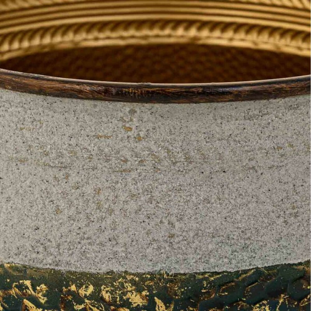 Blumentopf Alexandra House Living Gold Eisen 27 x 25 x 27 cm