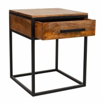 Nightstand Alexandra House Living Brown Black 61 x 57 x 61 cm