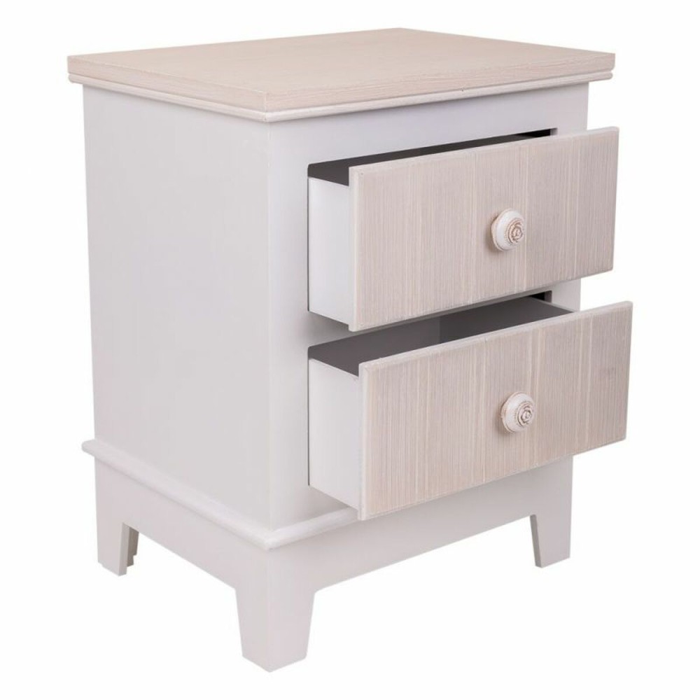 Nightstand Alexandra House Living White 30 x 50 x 40 cm