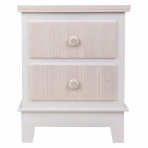 Nightstand Alexandra House Living White 30 x 50 x 40 cm