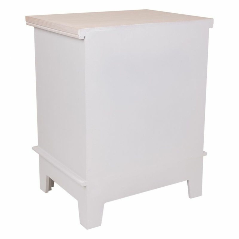 Nightstand Alexandra House Living White 30 x 50 x 40 cm