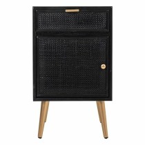 Nightstand Alexandra House Living Black Golden