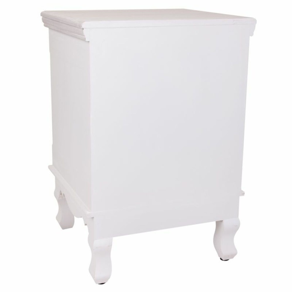 Nightstand Alexandra House Living White 33 x 53 x 37 cm