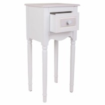 Nightstand Alexandra House Living White 26 x 72 x 33 cm