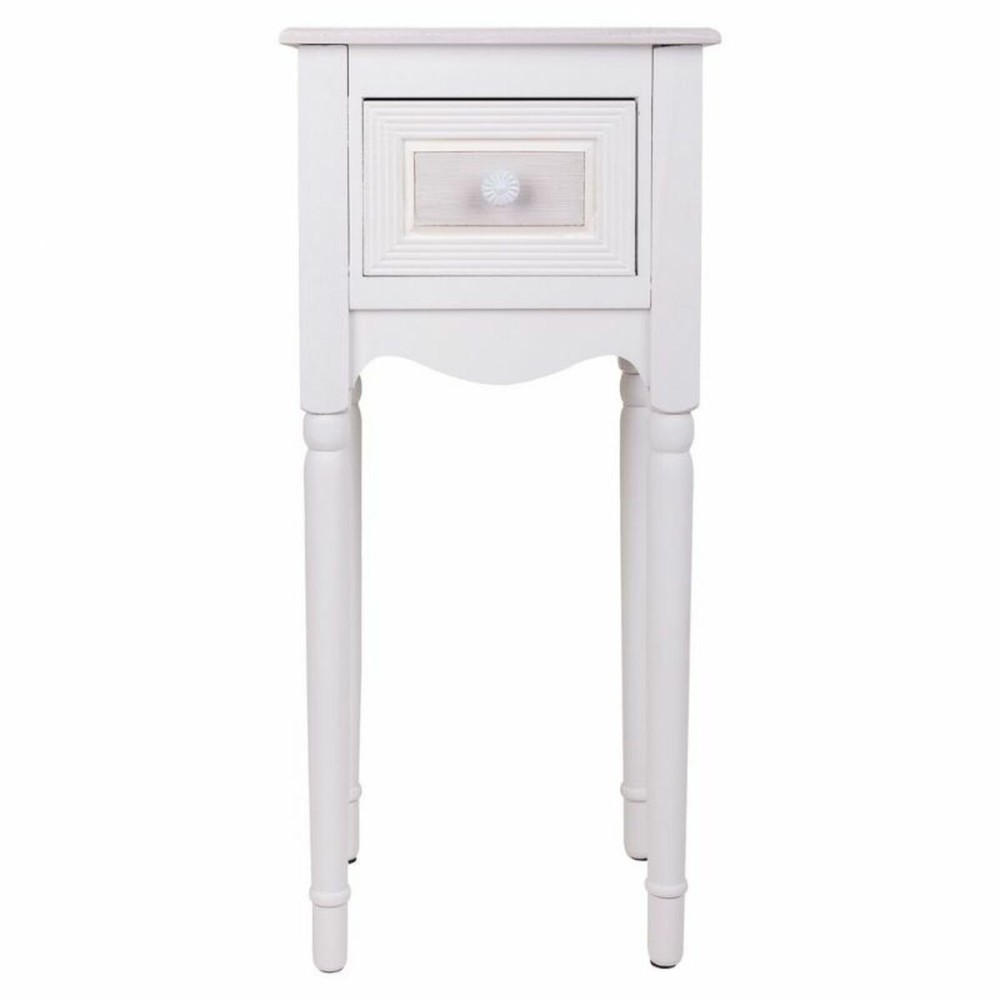 Nightstand Alexandra House Living White 26 x 72 x 33 cm