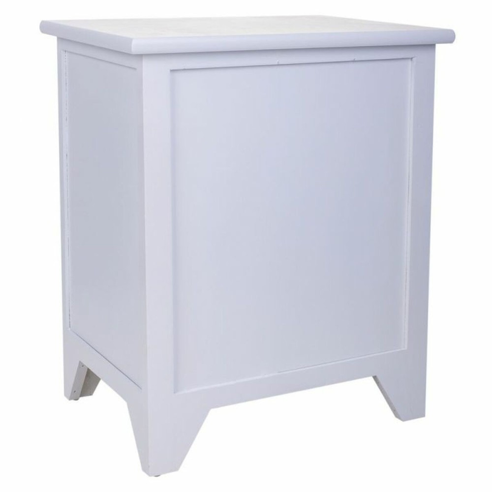 Table de Nuit Alexandra House Living Blanc 28 x 45 x 38 cm