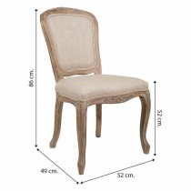 Dining Chair Alexandra House Living Grey 49 x 86 x 52 cm