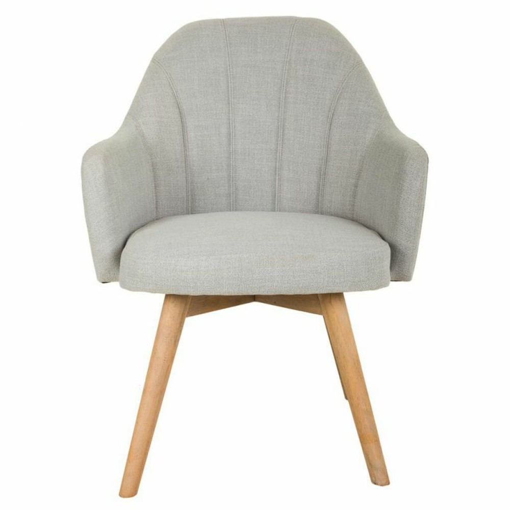 Dining Chair Alexandra House Living Grey 100 % polyester 45 x 90 x 55 cm