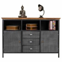 Anrichte Alexandra House Living Braun Grau Holz Metall 36 x 82 x 121 cm