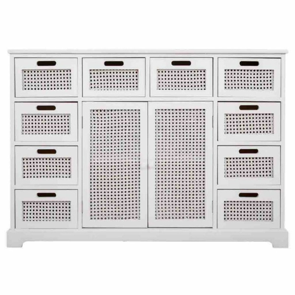 Buffet Alexandra House Living Blanc Bois de paulownia Bois MDF 33 x 78 x 113 cm