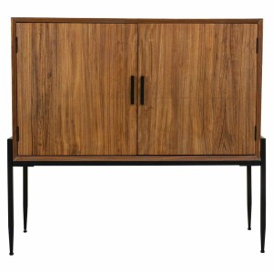 Sideboard Alexandra House Living Brown Iron Plate Fir wood 40 x 99 x 110 cm