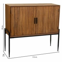 Anrichte Alexandra House Living Braun Eisen Platte Tannenholz 40 x 99 x 110 cm