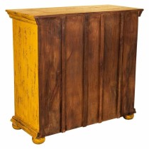 Sideboard Alexandra House Living Yellow Iron Mango wood 40 x 90 x 90 cm