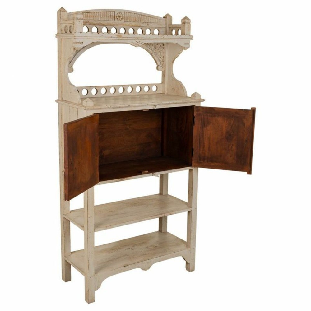 Buffet Alexandra House Living Blanc Fer Bois de manguier 35 x 150 x 75 cm