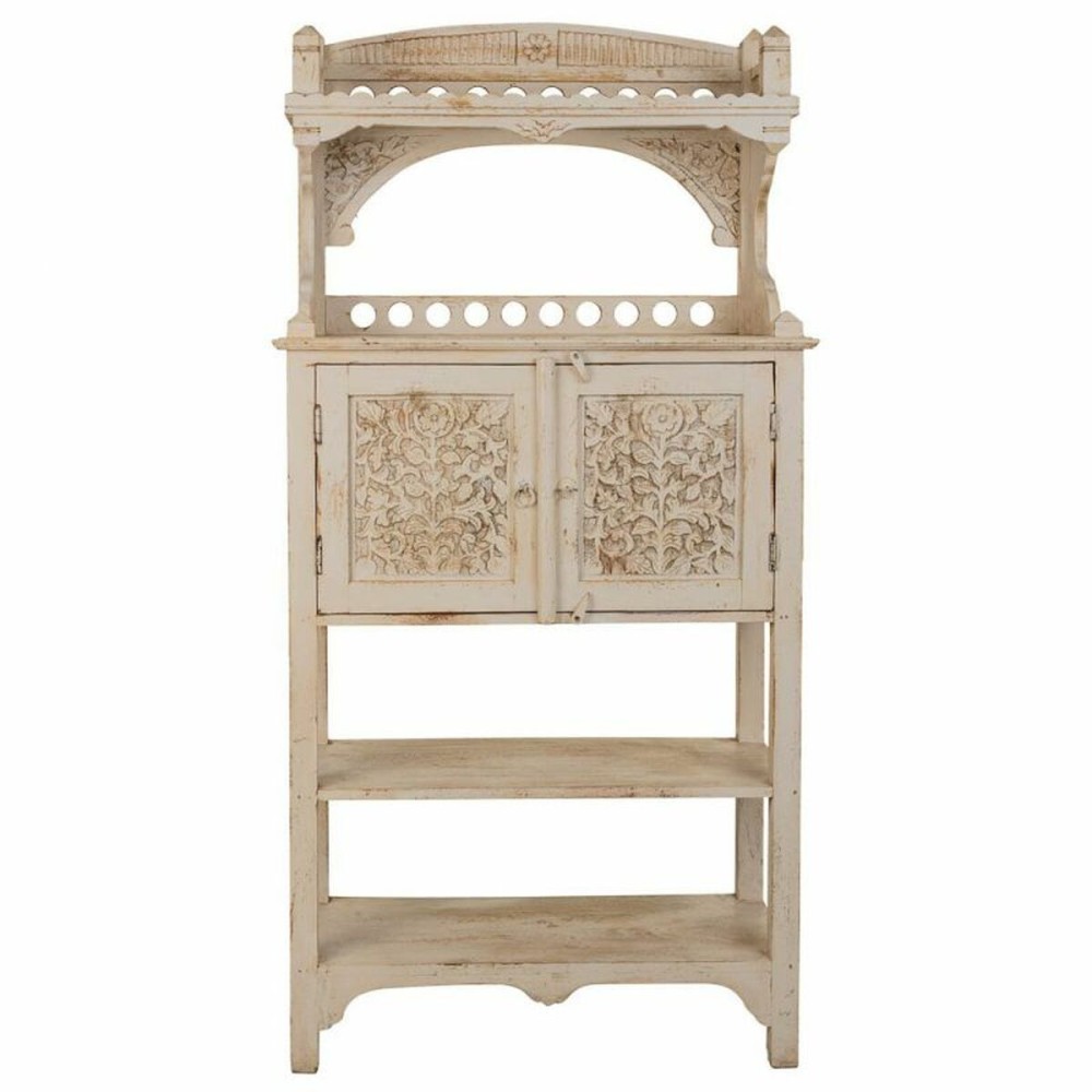 Buffet Alexandra House Living Blanc Fer Bois de manguier 35 x 150 x 75 cm