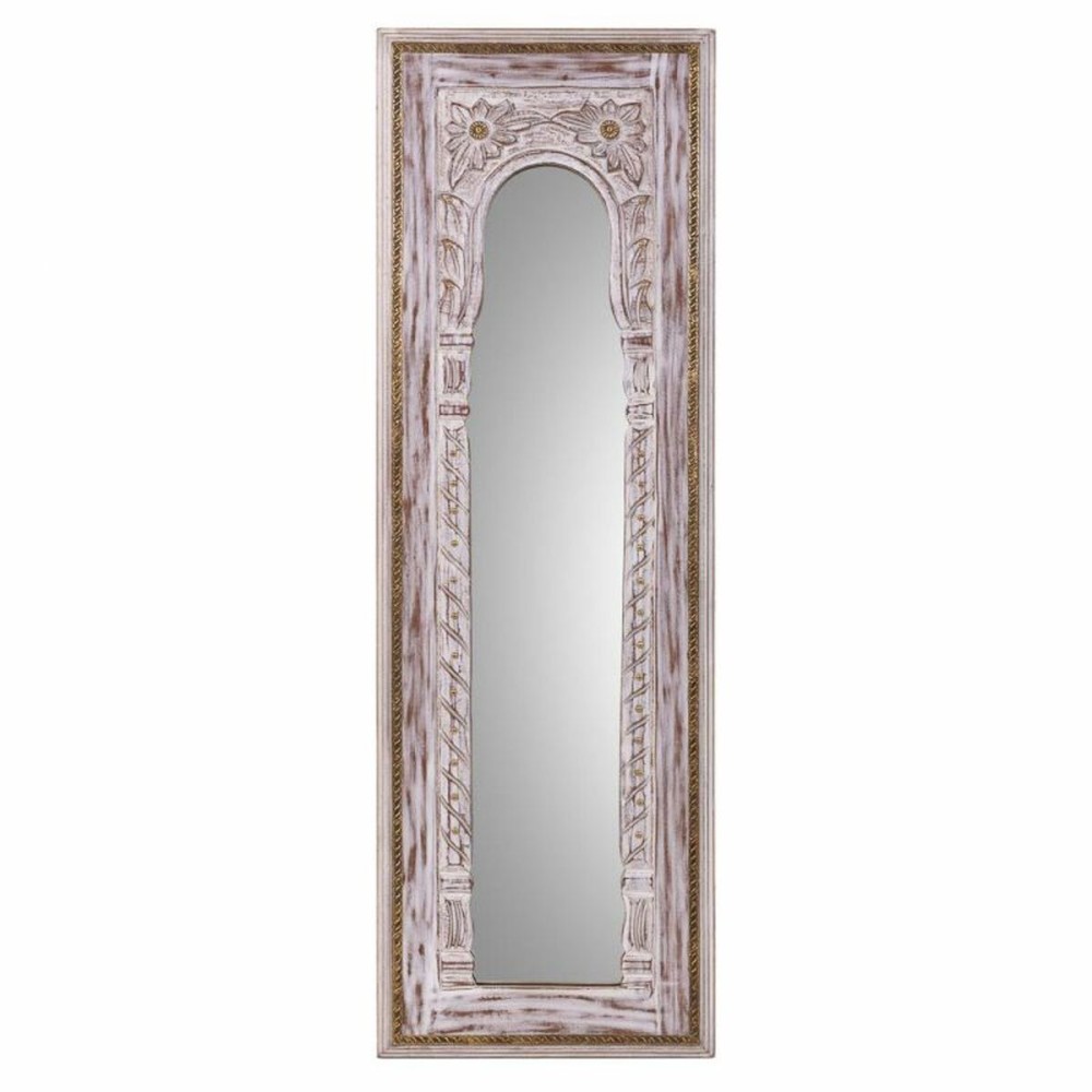 Miroir mural Alexandra House Living Blanc 1 x 90 x 30 cm Rectangulaire