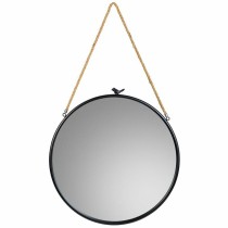 Wall mirror Alexandra House Living Black 1 x 60 x 60 cm Circle