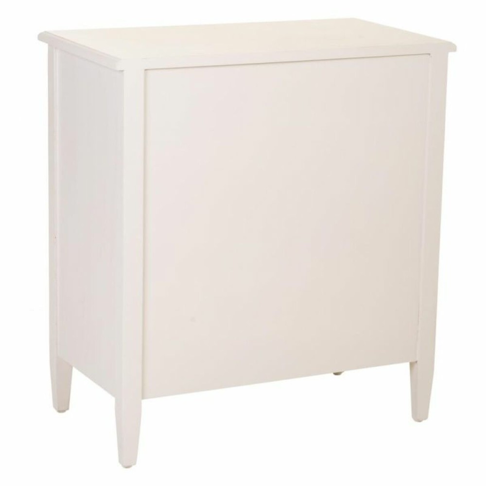 Chest of drawers Alexandra House Living Grey Pink Rattan Fir wood MDF Wood 36 x 70 x 65 cm