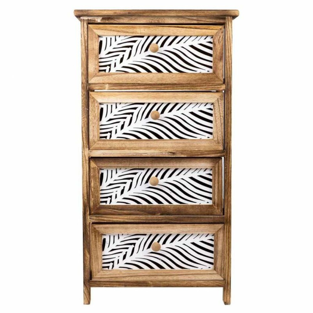 Chest of drawers Alexandra House Living Brown Wood Paolownia wood 29 x 73 x 40 cm